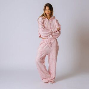 dairy boy pink camo straight leg pants